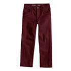 Boys 4-12 Sonoma Goods For Life&trade; Straight Comfy Waist Pants In Regular, Slim & Husky, Size: 4, Drk Purple