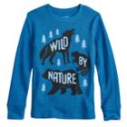 Boys 4-12 Jumping Beans&reg; Wild By Nature Thermal Top, Size: 5, Dark Blue