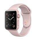 Apple Watch Series 2 (42mm Rose Gold Tone Aluminum With Pink Sand Sport Band)