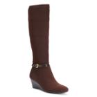 Chaps Edana Women's Wedge Boots, Size: 9 B, Brown