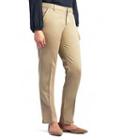 Petite Lee Linea Straight-leg Ankle Pants, Women's, Size: 14 Petite, Med Brown