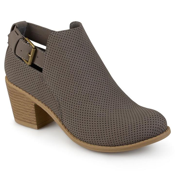 Journee Collection Averi Women's Ankle Boots, Size: 6.5, Grey