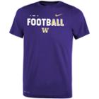 Boys 8-20 Nike Washington Huskies Legend Football Tee, Size: M 10-12, Purple