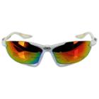 Mighty Z13 White Sport Sunglasses, Adult Unisex