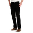 Big & Tall Lee Premium Select Relaxed-fit Comfort-waist Stretch Jeans, Men's, Size: 46x34, Black