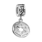 Star Wars Sterling Silver Imperial Symbol Charm, Women's, Grey