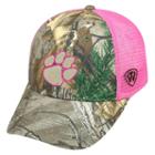 Adult Top Of The World Clemson Tigers Sneak Realtree Snapback Cap, Women's, Green Oth