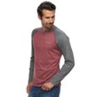 Big & Tall Columbia Wildberry Classic-fit Omni-wick Raglan Tee, Men's, Size: 3xl Tall, Med Red