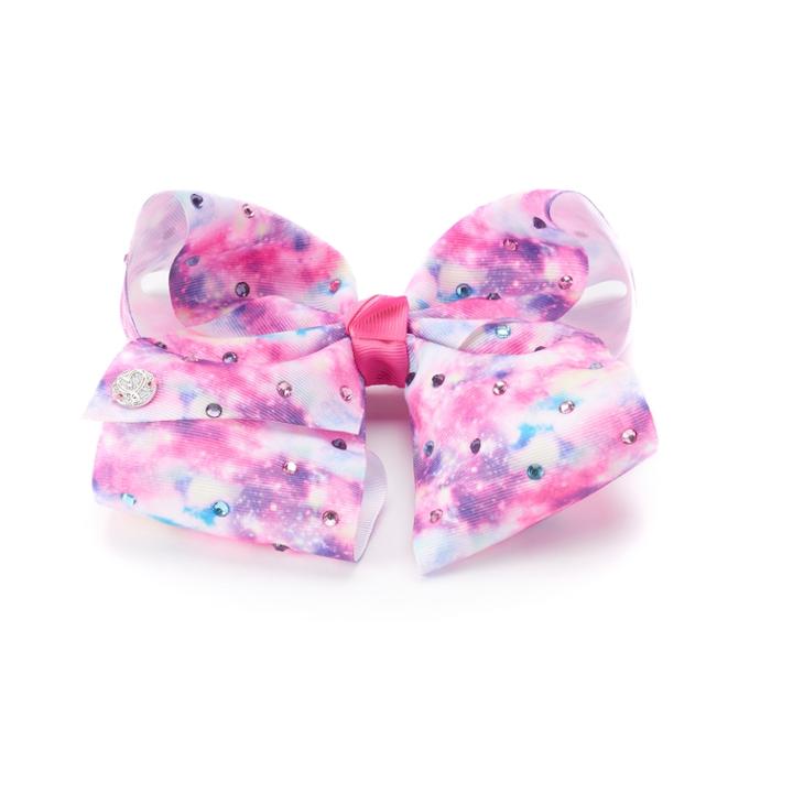 Girls 4-16 Jojo Siwa Galaxy Rhinestone Bow, Multicolor
