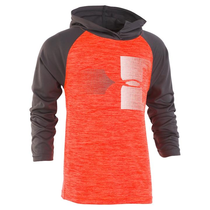 Boys 4-7 Under Armour Hooded Twist Graphic Top, Size: 6, Brt Orange