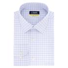 Men's Chaps Slim-fit Stretch Collar Dress Shirt, Size: 17-34/35, Brt Purple