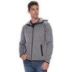 Men's Apt. 9&reg; Softshell Hoodie, Size: Large, Grey