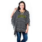 Women's Gameday Couture Iowa Hawkeyes Fringed Poncho, Size: Medium/large, Oxford