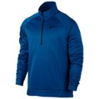 Big & Tall Nike Therma Training Quarter-zip Pullover, Men's, Size: L Tall, Brt Blue
