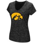 Woman's Campus Heritage Iowa Hawkeyes Big Logo Tee, Size: Large, Grey