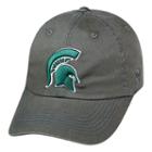 Adult Top Of The World Michigan State Spartans Crew Adjustable Cap, Men's, Grey (charcoal)