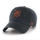Adult '47 Brand Detroit Tigers Clean Up Hat, Men's, Black