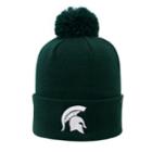Youth Top Of The World Michigan State Spartans Pom Beanie, Adult Unisex, Dark Green