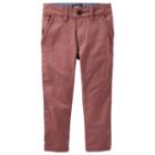 Boys 4-12 Oshkosh B'gosh Slim Chino Pants, Size: 7, Red