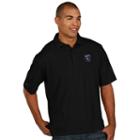 Men's Antigua San Jose Earthquakes Xtra-lite Desert-dry Pique Performance Polo, Size: Xxl, Black