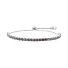 Sterling Silver Mystic Fire Topaz Lariat Bracelet, Women's, Size: 9, Multicolor