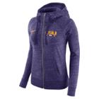 Women's Nike Lsu Tigers Gym Vintage Hoodie, Size: Small, Purple