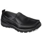 Skechers Gains Relaxed Fit Slip-on Shoes - Men, Size: 11, Grey (charcoal)