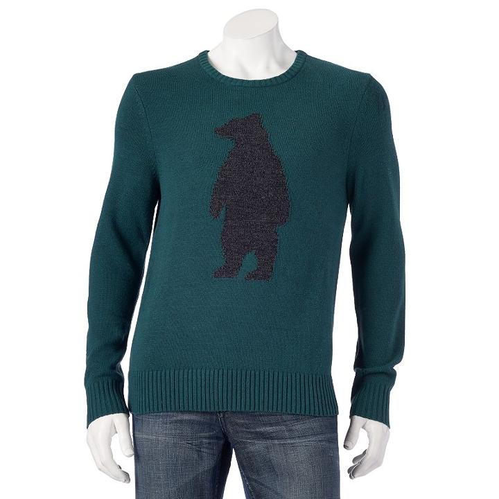 Big & Tall&reg; Outdoor Sweater, Men's, Size: Xl Tall, Oxford