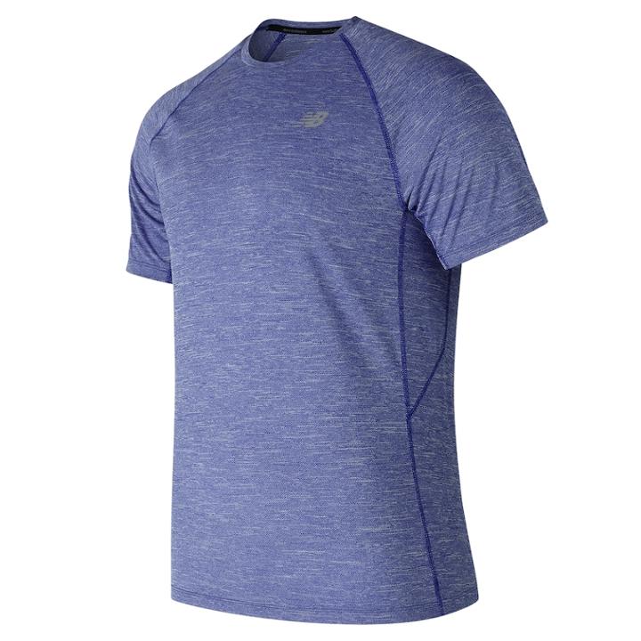 Men's New Balance Tenacity Tee, Size: Xxl, Purple