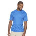 Men's Columbia Clear Creek Classic-fit Omni-wick Performance Tee, Size: Small, Med Blue