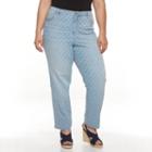Plus Size Gloria Vanderbilt Amanda Classic Tapered Jeans, Women's, Size: 22 - Regular, Med Blue