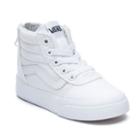 Vans Ward Zip Toddlers' High Top Sneakers, Boy's, Size: 6 T, White