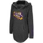 Women's Campus Heritage Lsu Tigers Hooded Tunic, Size: Medium, Silver