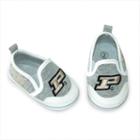 Purdue Boilermakers Crib Shoes - Baby, Infant Unisex, Size: 6-9 Months, Grey