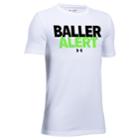 Boys 8-20 Under Armour Tee Baller Tee, Size: Xl, White