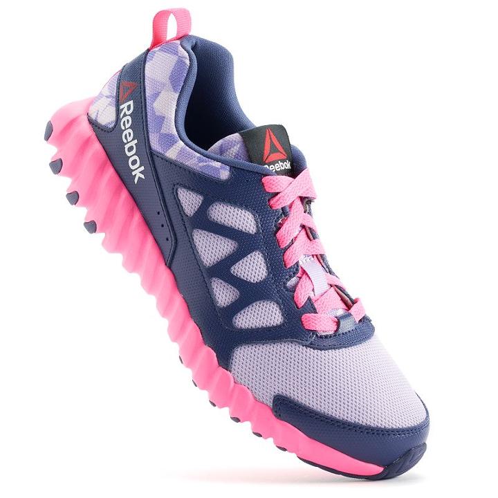 Reebok Twistform Blaze 2.0 Girls' Running Shoes, Girl's, Size: Medium (3), Brt Purple