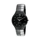 Peugeot Women's Ceramic Crystal Watch - Ps4898bk, Black, Durable