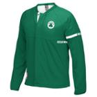 Men's Adidas Boston Celtics On-court Henley Jacket, Size: Medium, Green