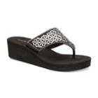 Olivia Miller Tavares Women's Wedge Sandals, Size: 8, Black