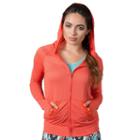 Women's Soybu Wendy Full-zip Yoga Hoodie, Size: Large, Brt Red