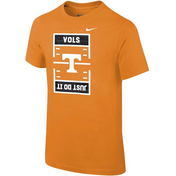 Boys 8-20 Nike Tennessee Volunteers Football Tee, Size: Xl 18-20, Orange