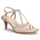 New York Transit Special Time Women's High Heels, Size: Medium (10), Beig/green (beig/khaki)