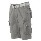 Men's Xray Belted Cargo Shorts, Size: 34, Grey