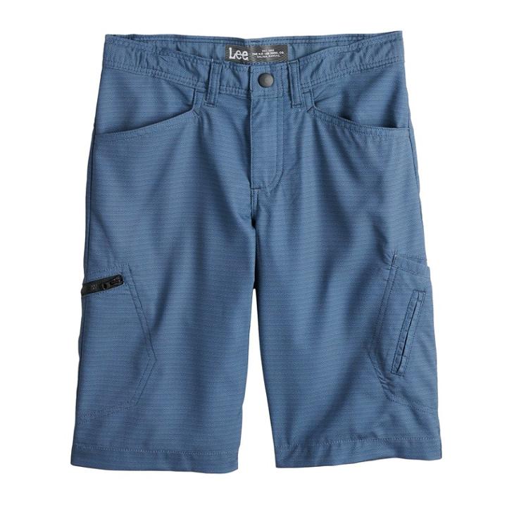 Boys 8-20 Lee Dungarees Grafton Easy-care Shorts, Size: 8, Blue
