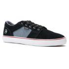 Etnies Barge Ls Suede Men's Skate Shoes, Size: 12, Black