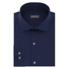Men's Van Heusen Traveler Slim-fit 4-way Stretch Dress Shirt, Size: S 32-33, Blue (navy)
