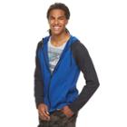 Men's Tony Hawk Colorblock Fleece, Size: Small, Blue (navy)
