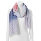 Manhattan Accessories Co. Crinkle Ombre Oblong Scarf, Women's, Blue