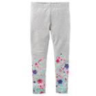 Girls 4-8 Carter's Patterned Full-length Leggings, Size: 6x, Ovrfl Oth