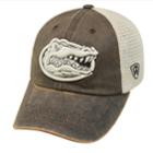Adult Top Of The World Florida Gators Scat Mesh Cap, Men's, Med Brown